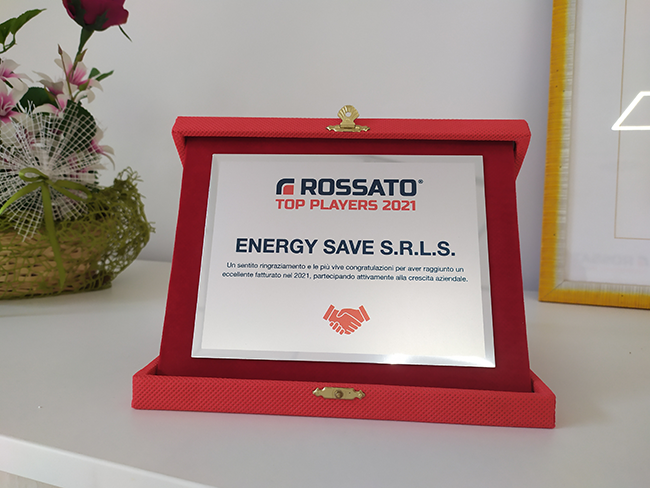 Energy Save Top Palyer 2021 Rossato Group
